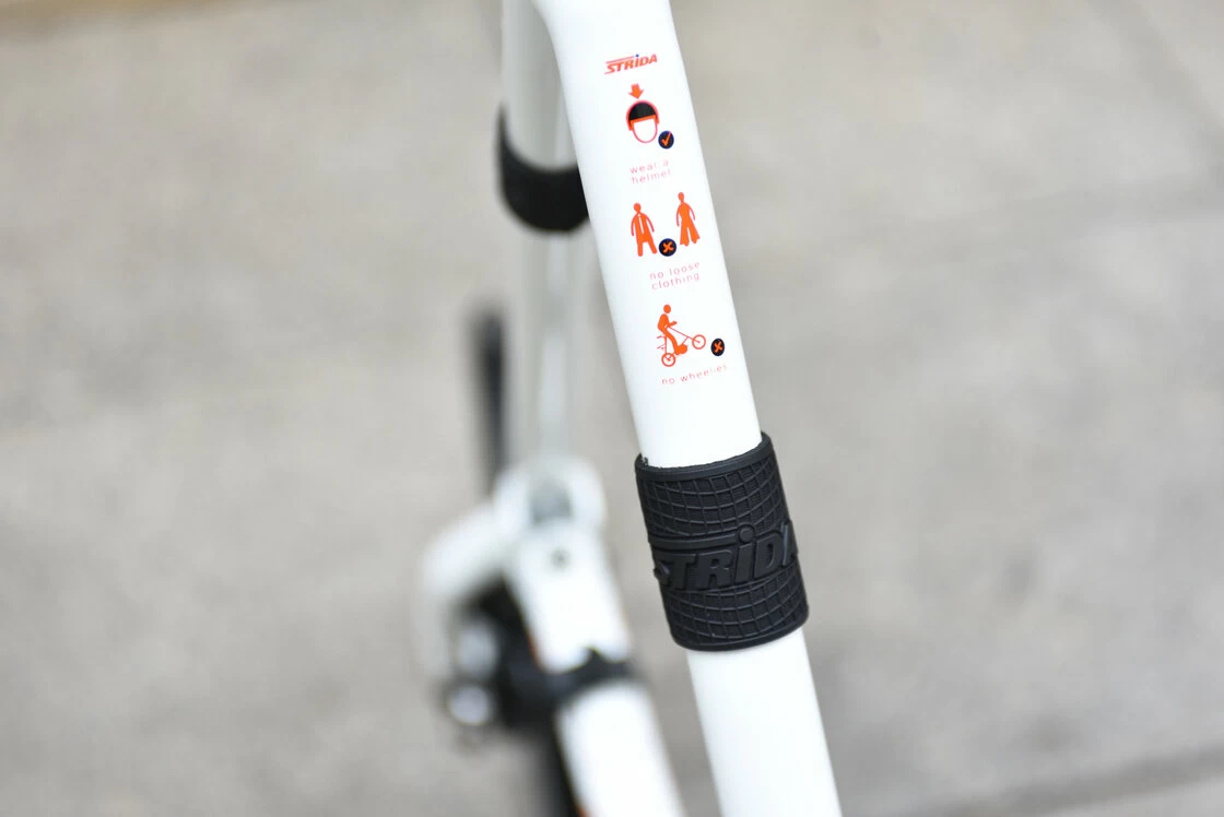 Rower składany STRIDA EVO 16" 3s Biały