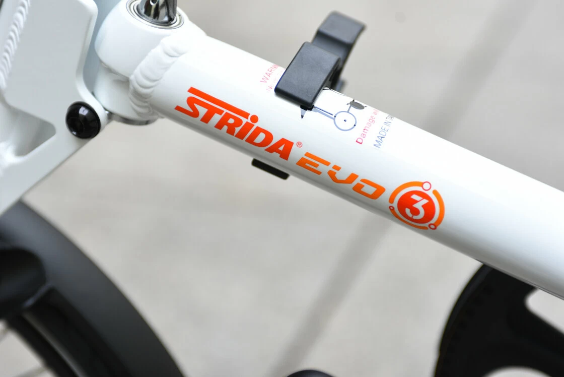 Rower składany STRIDA EVO 16" 3s Biały