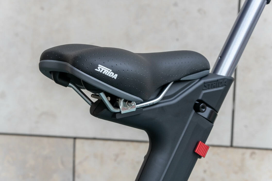 Rower składany STRIDA EVO 18" 3s OUTLET Srebrny Szczotkowany