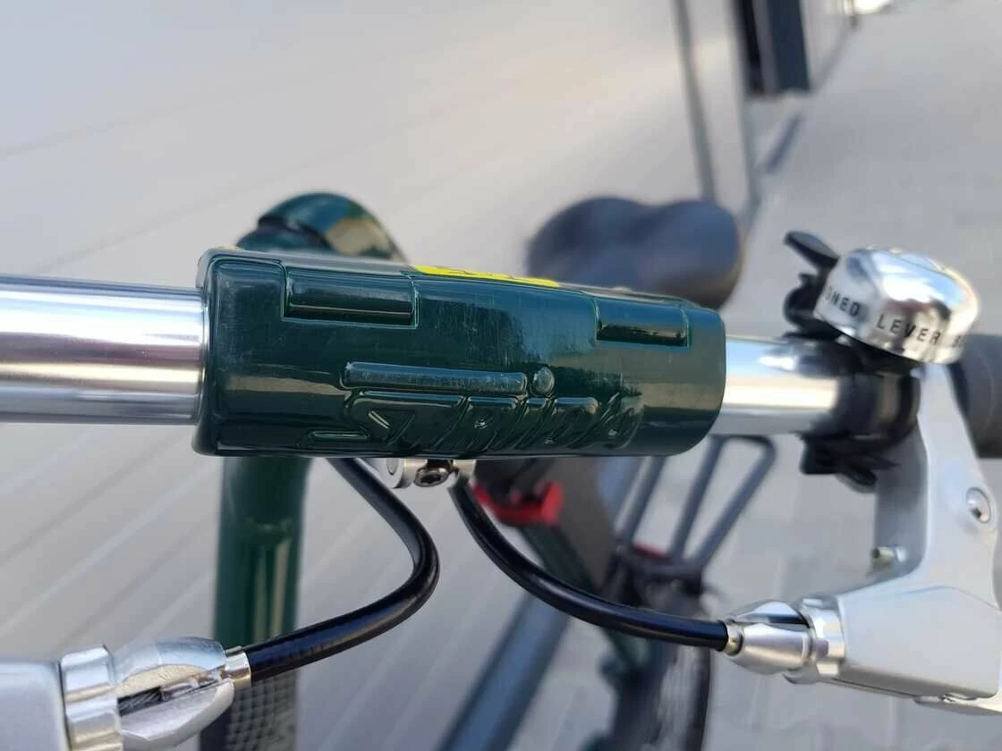 Rower składany STRIDA EVO 18" OUTLET Butelkowa zieleń
