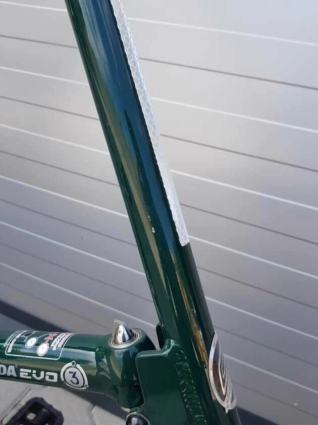 Rower składany STRIDA EVO 18" OUTLET Butelkowa zieleń