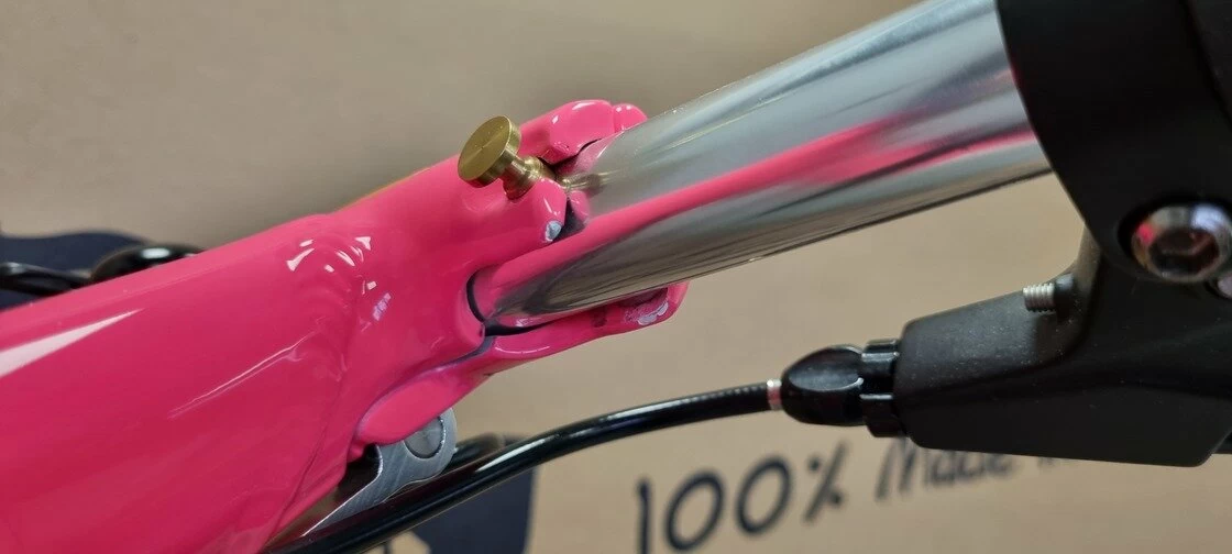 Rower składany STRIDA LT na pasku PINK OUTLET