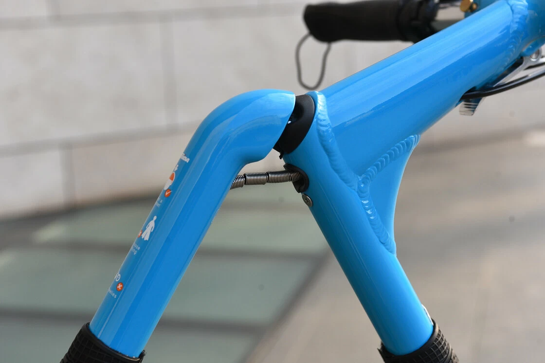 Rower składany STRIDA SX - OUTLET niebieski