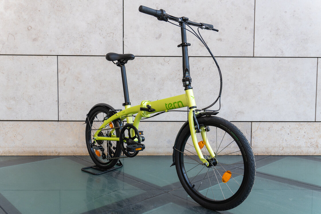 Rower składany TERN Link B7 Zielony