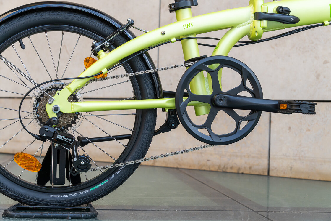 Rower składany TERN Link B7 Zielony