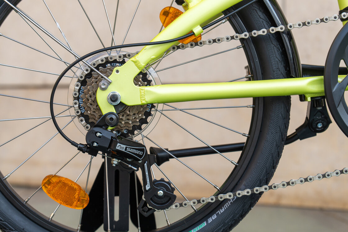 Rower składany TERN Link B7 Zielony