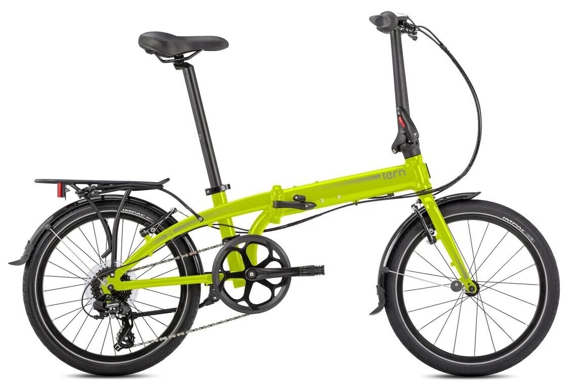 Rower składany TERN Link C8 Neonowy żółty