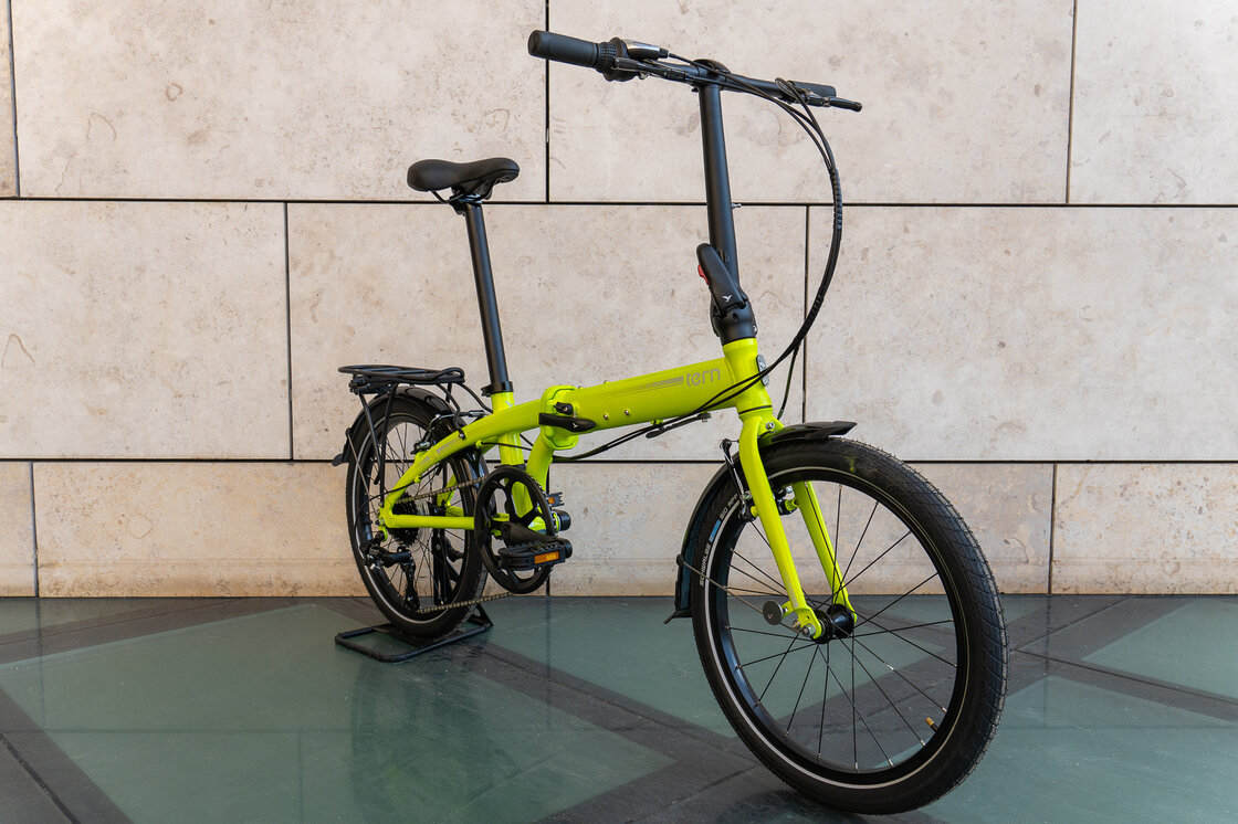 Rower składany TERN Link C8 Neonowy żółty