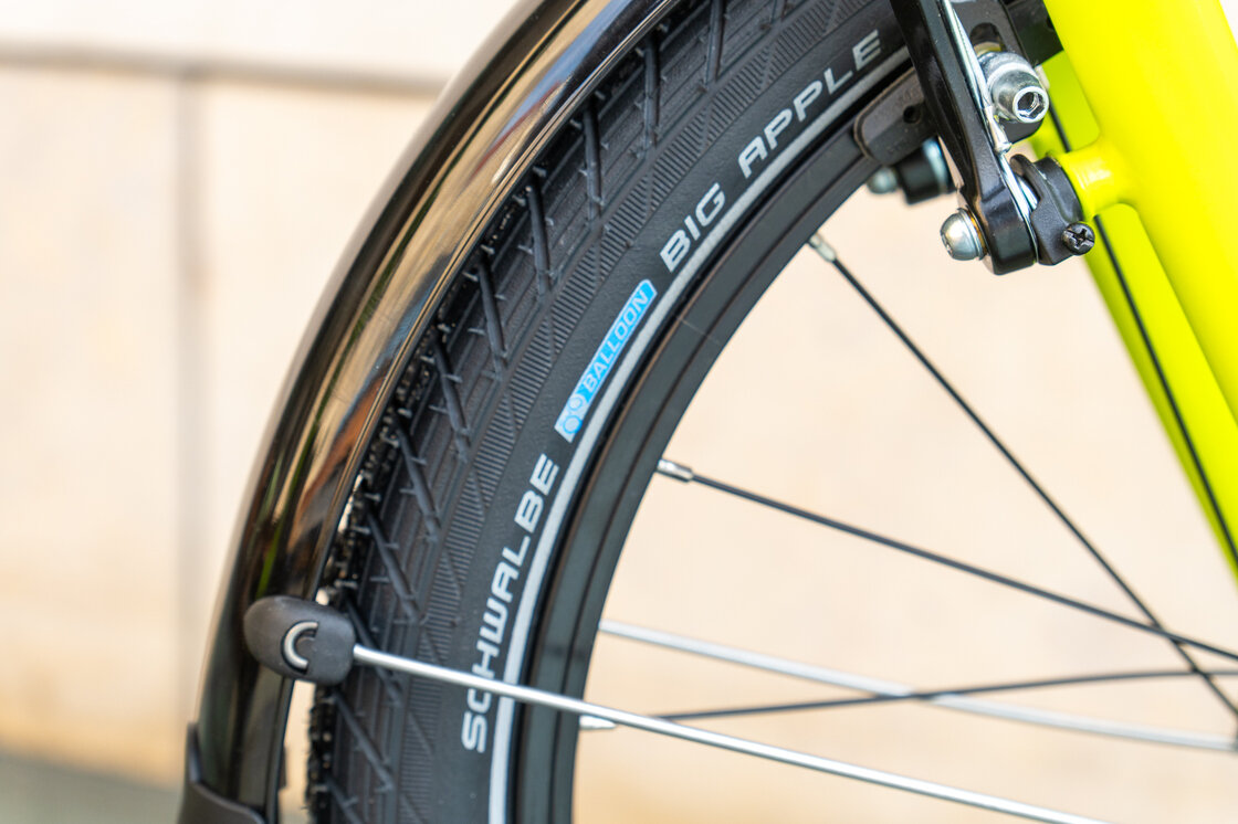 Rower składany TERN Link C8 Neonowy żółty