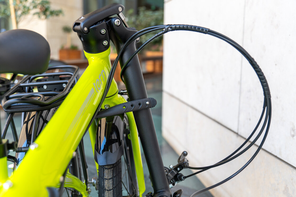 Rower składany TERN Link C8 Neonowy żółty