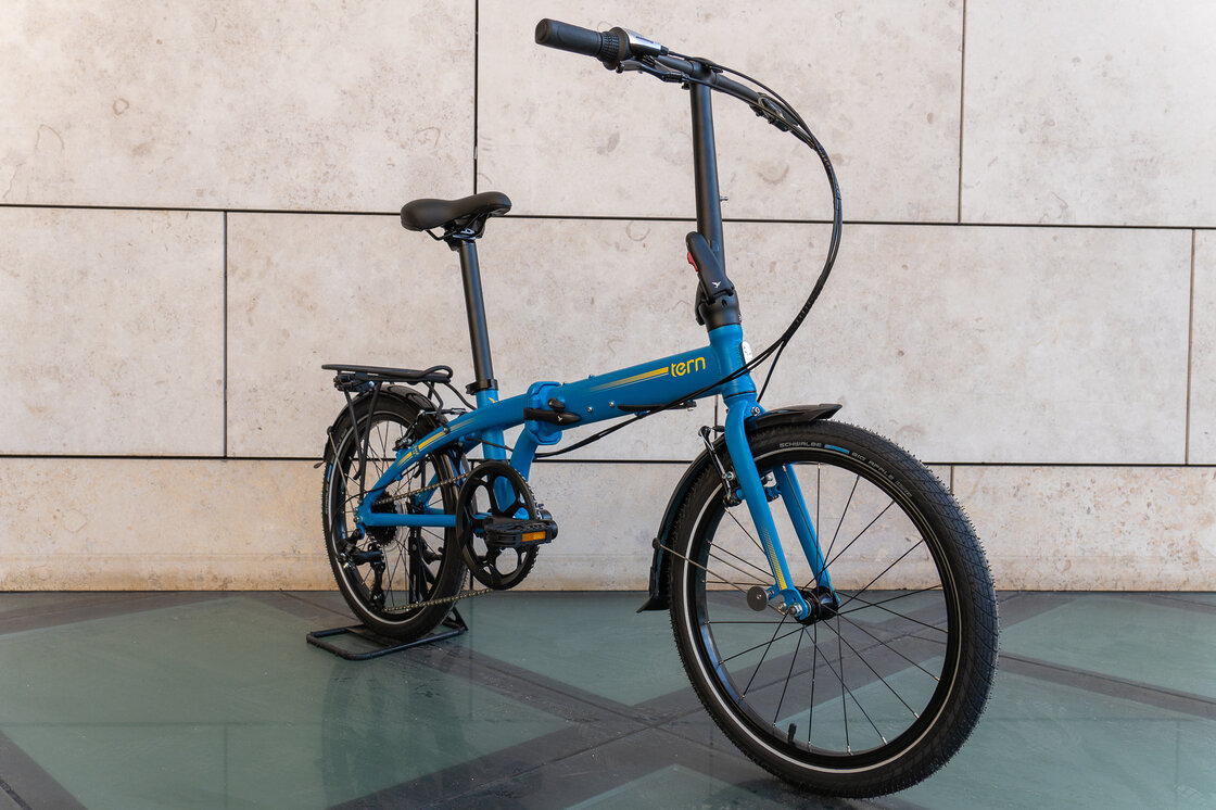 Rower składany TERN Link C8 Niebieski