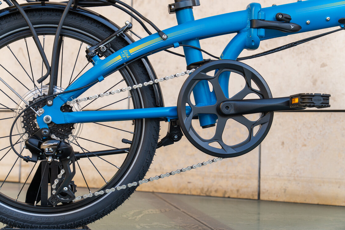 Rower składany TERN Link C8 Niebieski