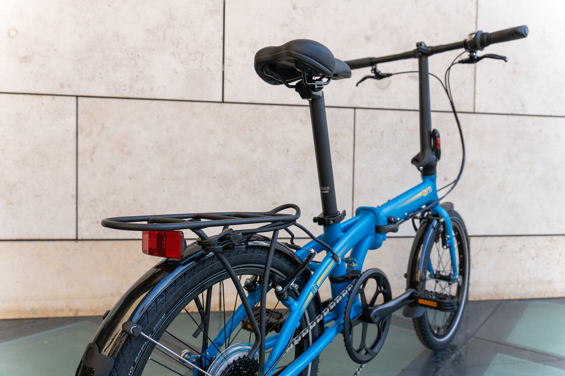 Rower składany TERN Link C8 Niebieski