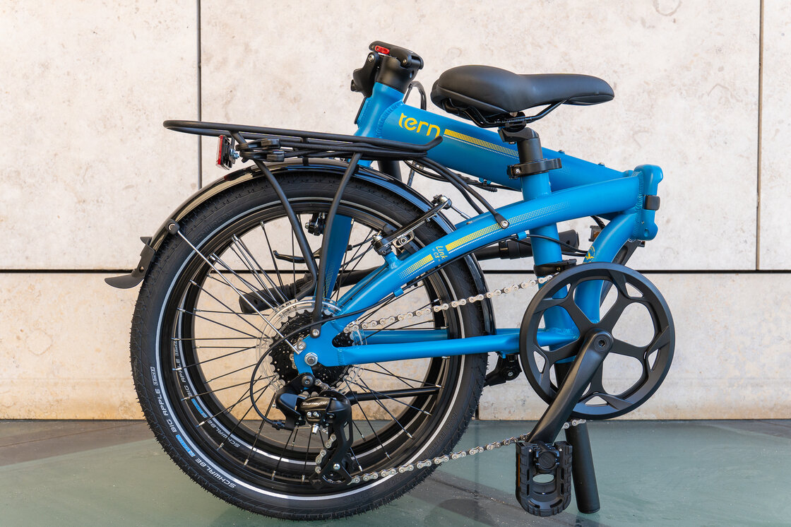 Rower składany TERN Link C8 Niebieski