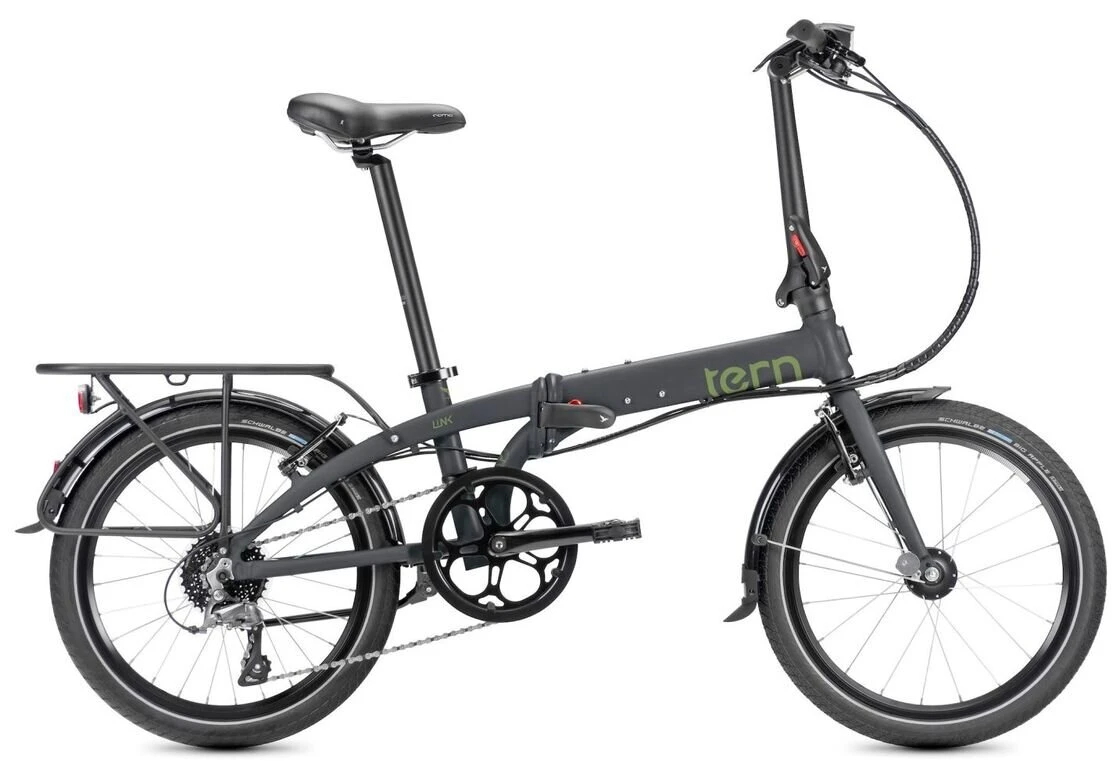 Rower składany TERN Link D8 Ciemnoszary