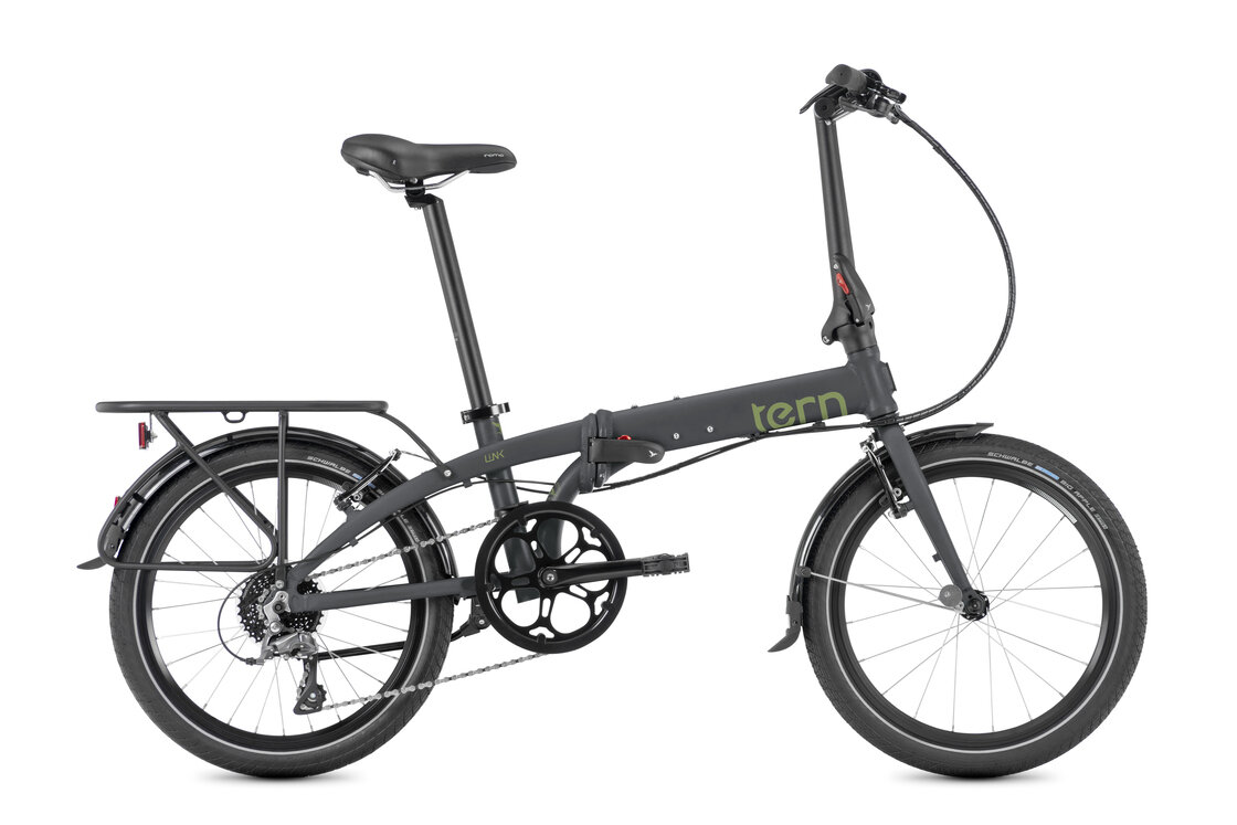 Rower składany TERN Link D8 Ciemnoszary