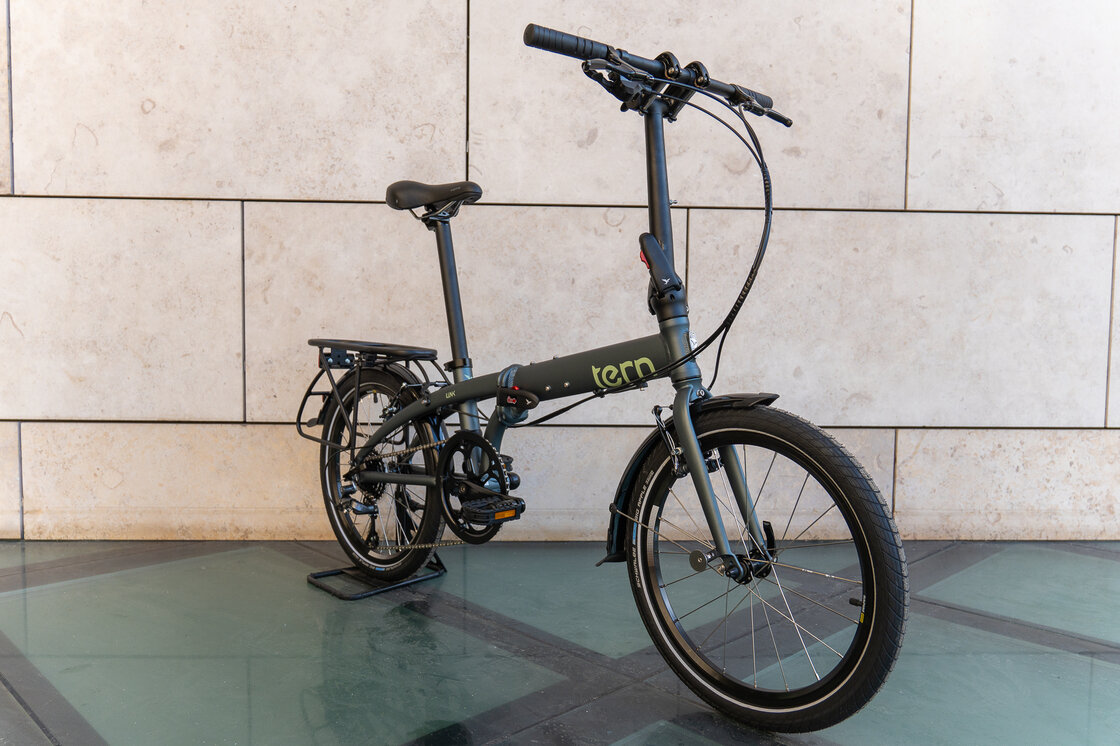 Rower składany TERN Link D8 Ciemnoszary