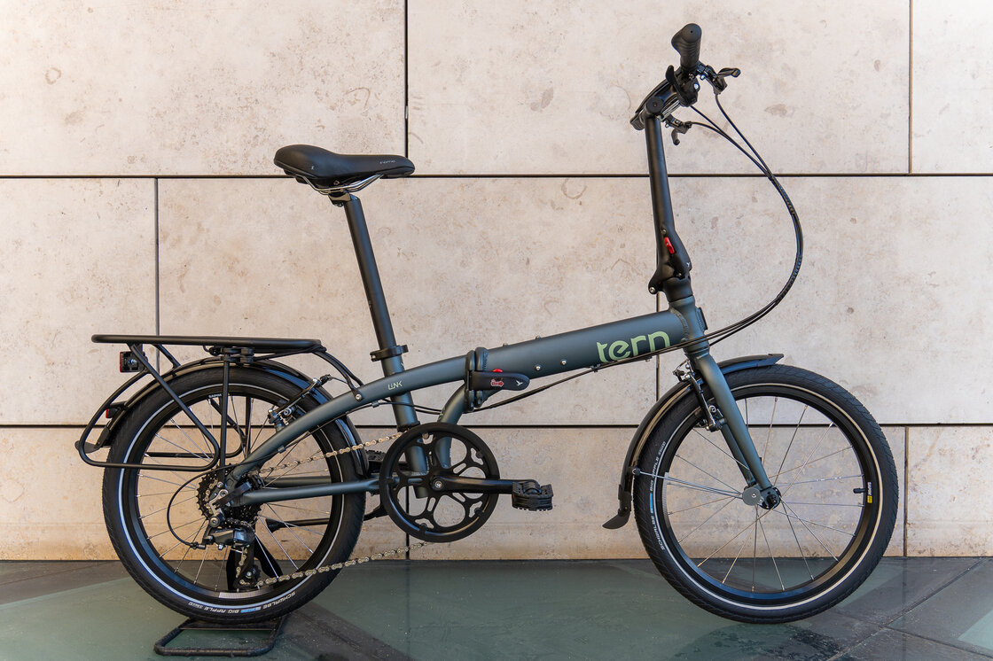 Rower składany TERN Link D8 Ciemnoszary