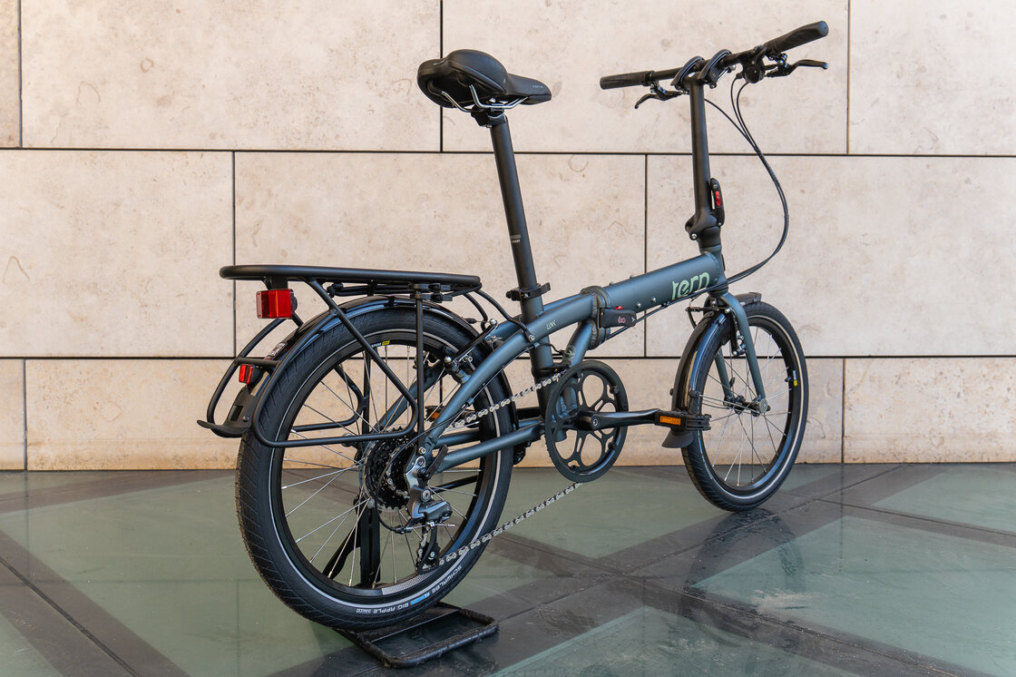 Rower składany TERN Link D8 Ciemnoszary