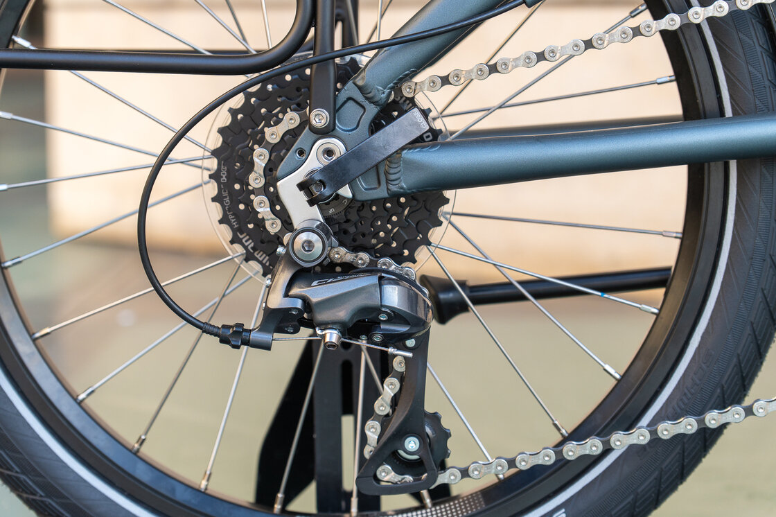 Rower składany TERN Link D8 Ciemnoszary