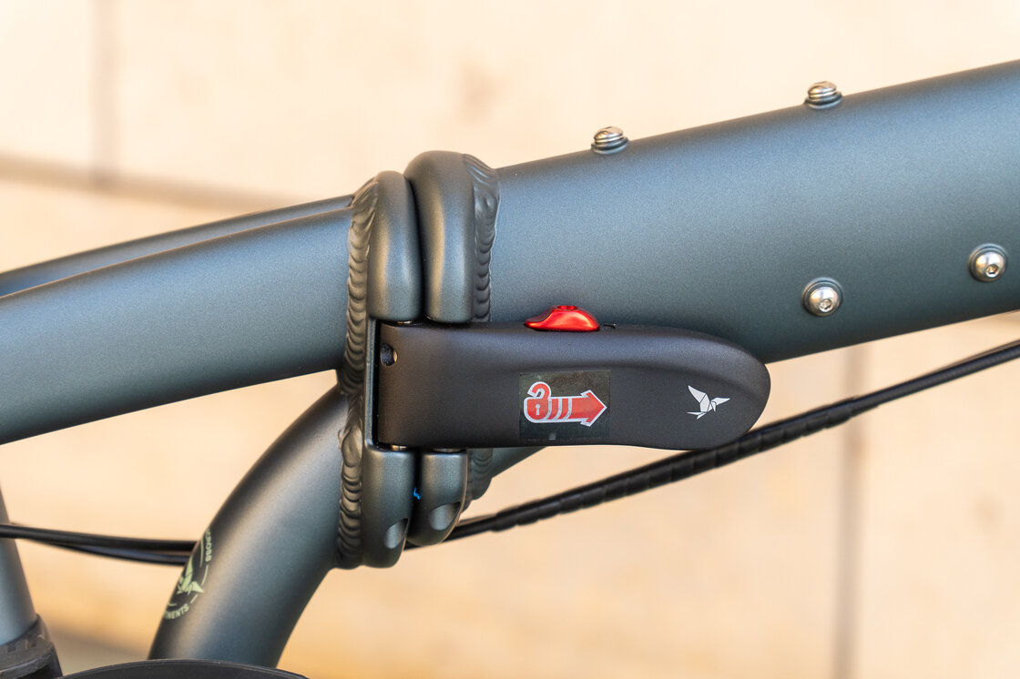 Rower składany TERN Link D8 Ciemnoszary