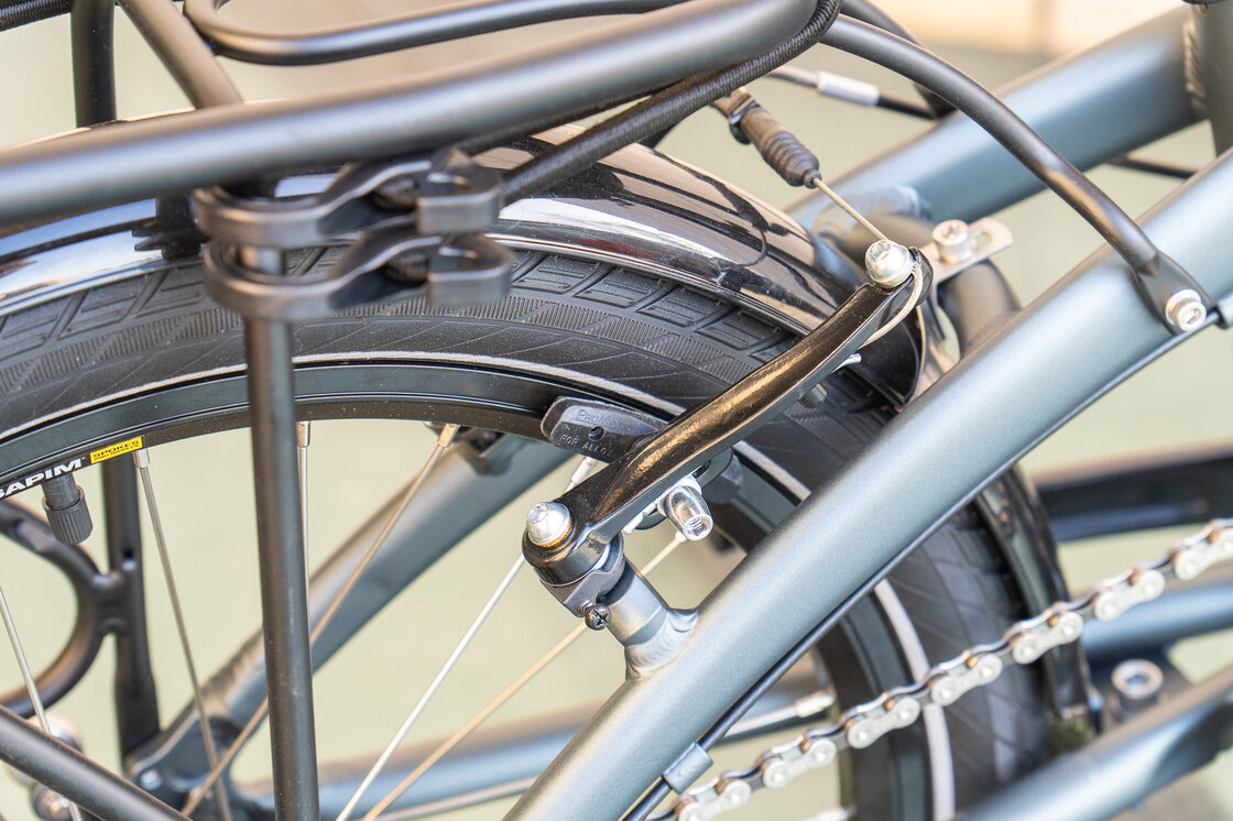 Rower składany TERN Link D8 Ciemnoszary