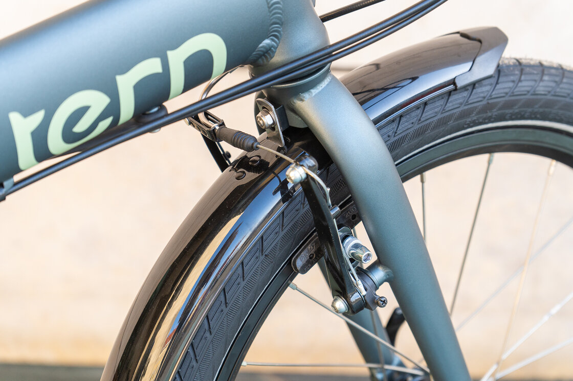 Rower składany TERN Link D8 Ciemnoszary