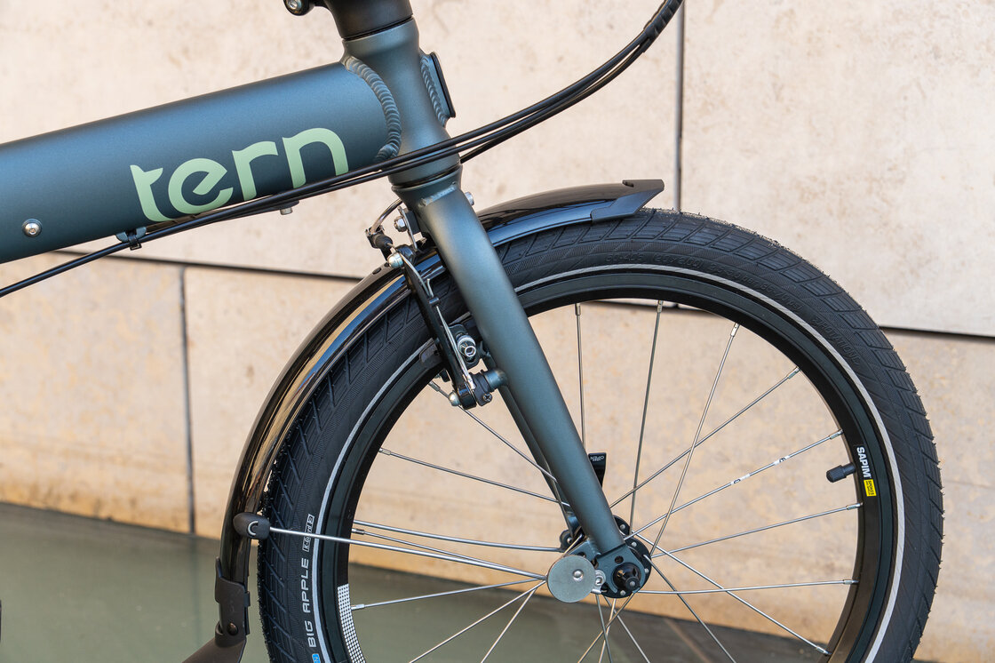 Rower składany TERN Link D8 Ciemnoszary