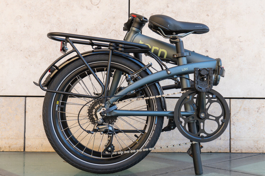 Rower składany TERN Link D8 Ciemnoszary