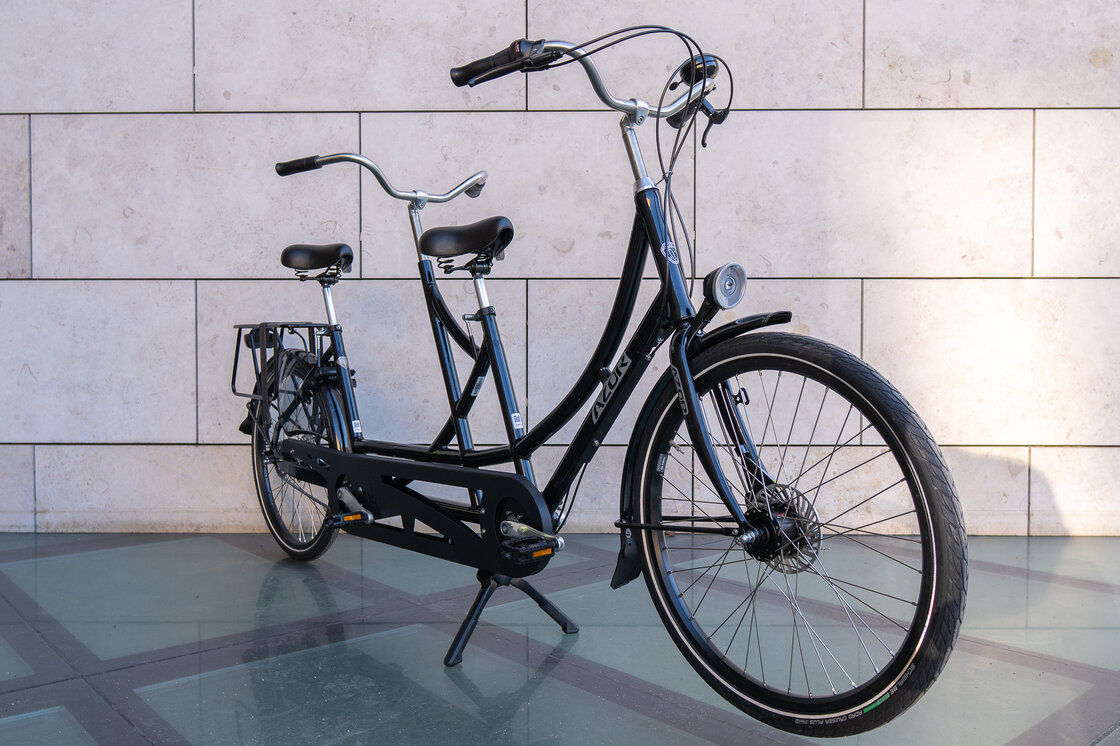 Rower tandem AZOR Special 26" wolnobieg Metallic Black