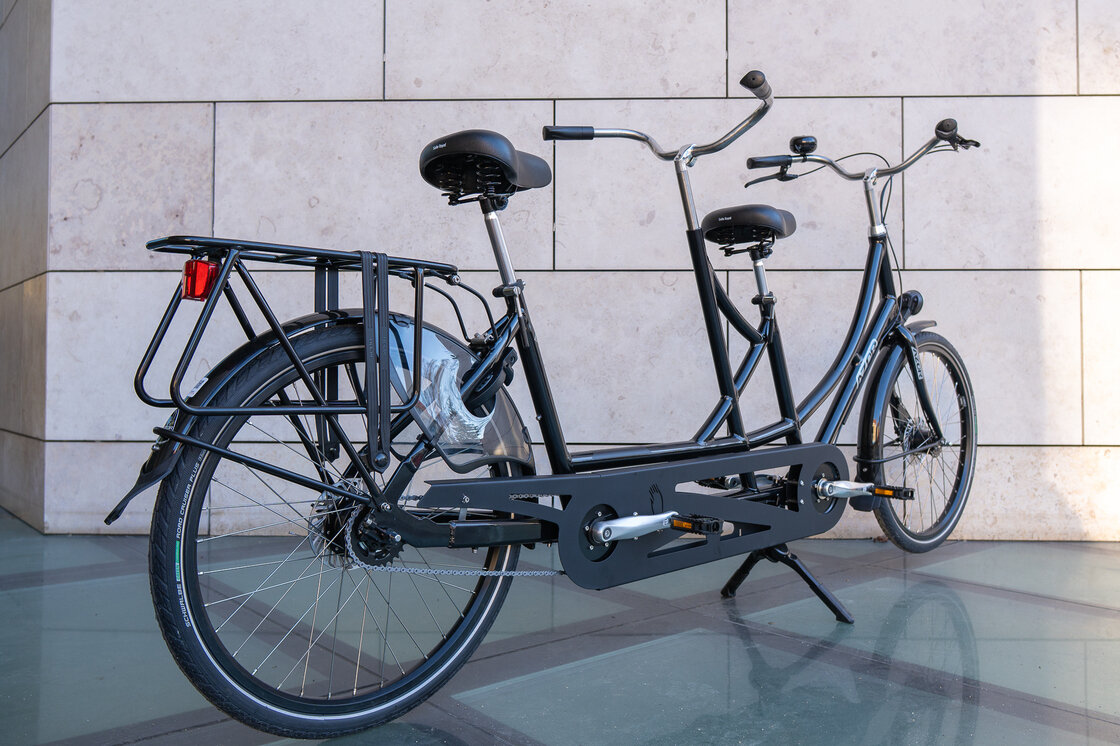 Rower tandem AZOR Special 26" wolnobieg Metallic Black