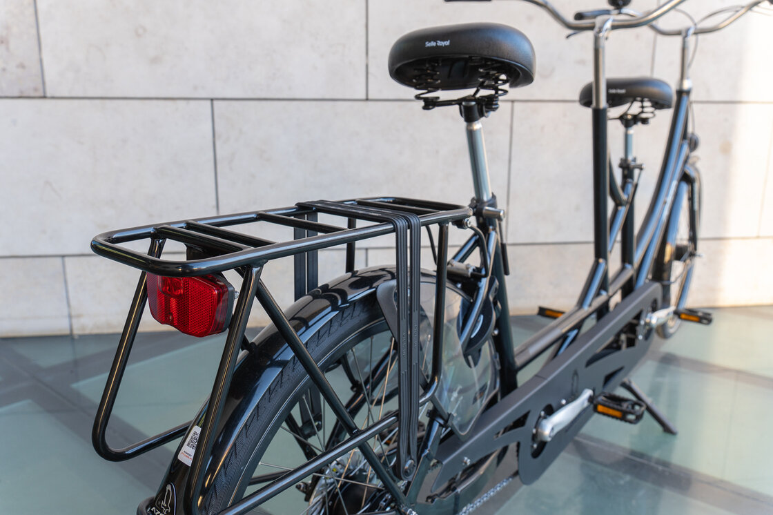 Rower tandem AZOR Special 26" wolnobieg Metallic Black