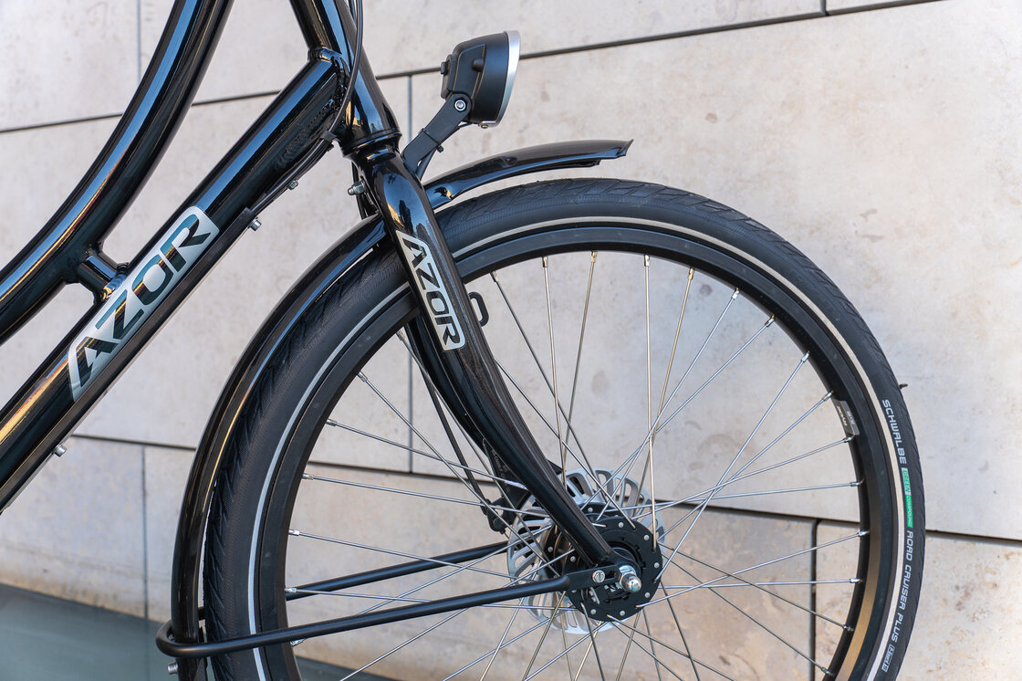 Rower tandem AZOR Special 26" wolnobieg Metallic Black