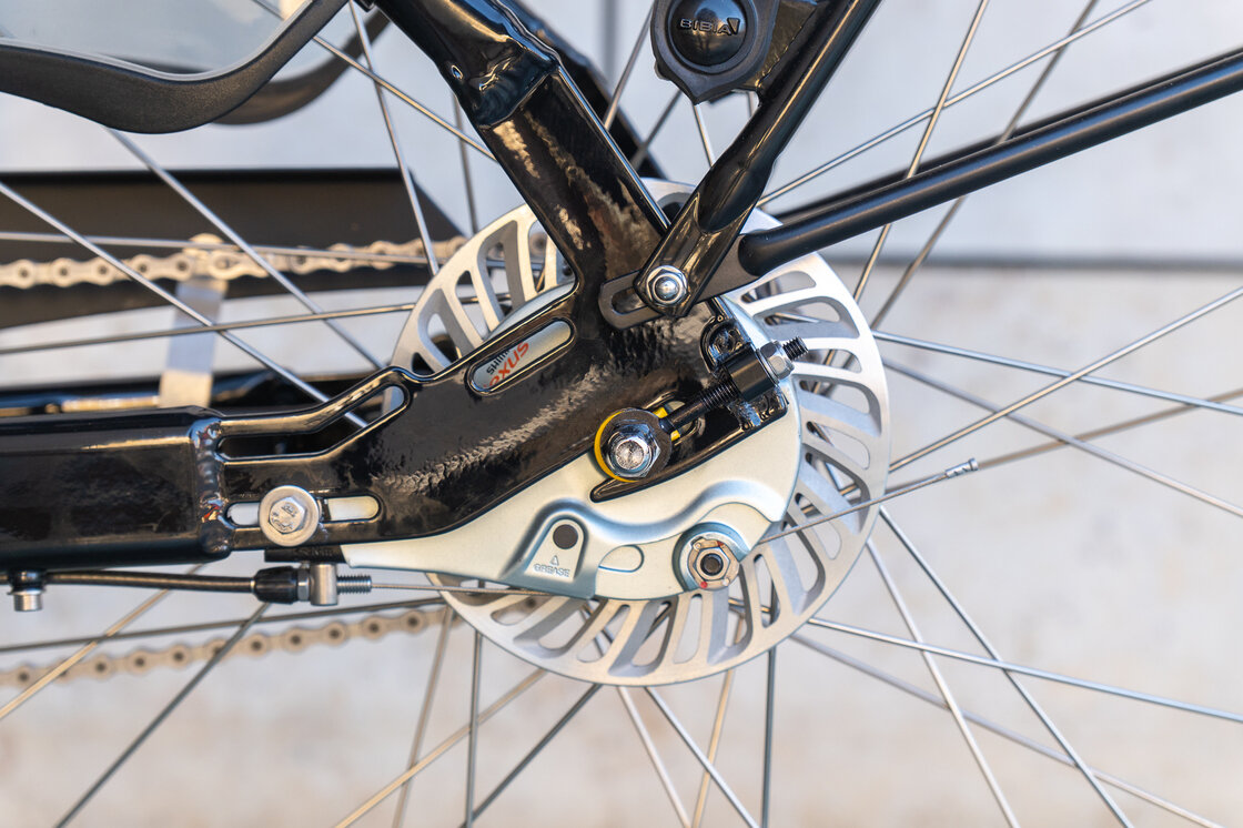 Rower tandem AZOR Special 26" wolnobieg Metallic Black