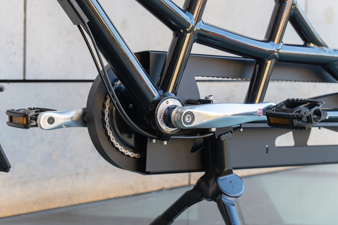 Rower tandem AZOR Special 26" wolnobieg Metallic Black