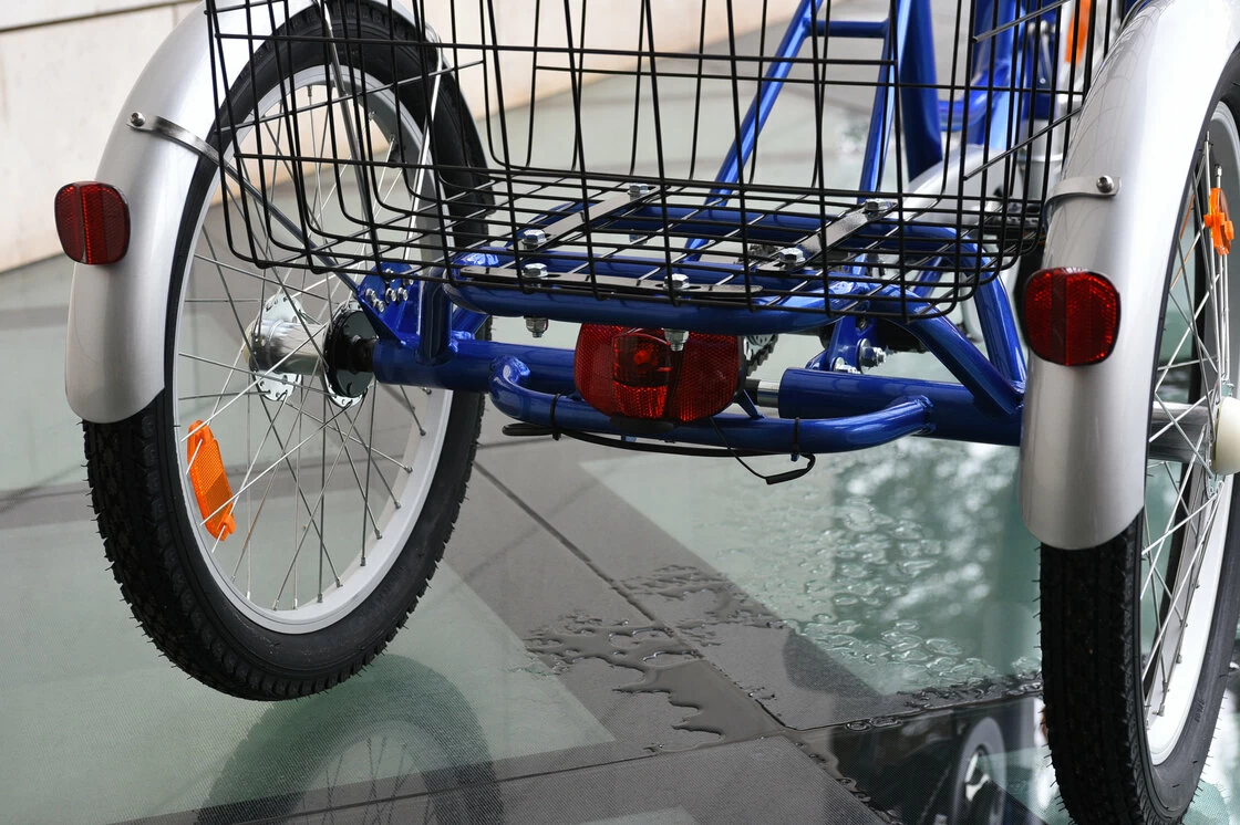 Rower trójkołowy BBF Folding Trike niebieski 20"/24"