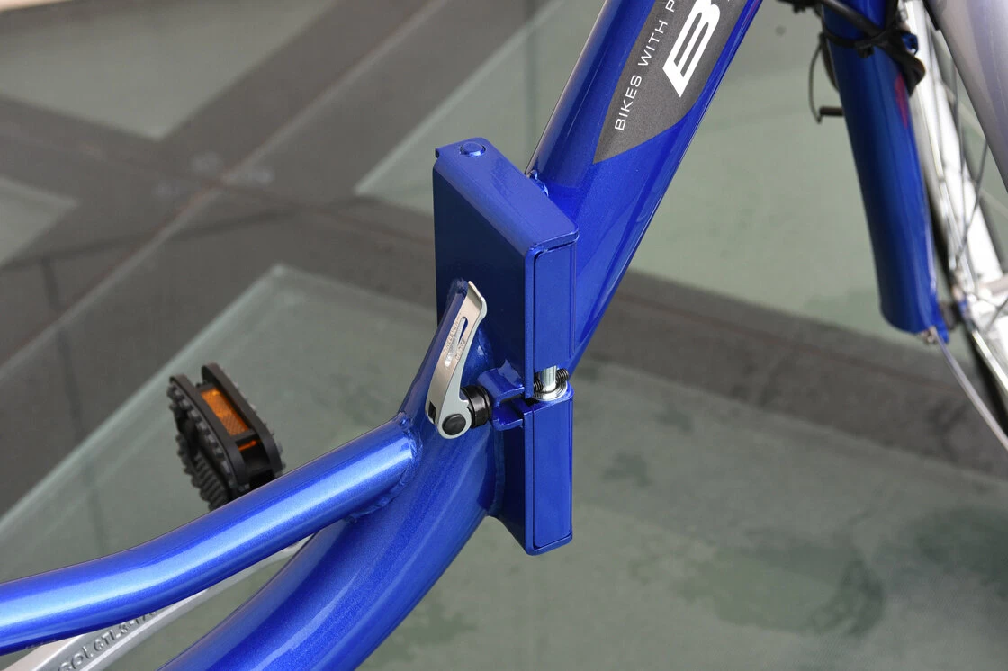 Rower trójkołowy BBF Folding Trike niebieski 20"/24"