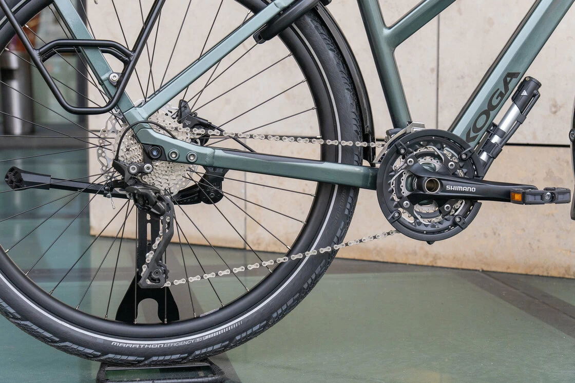 Rower turystyczny KOGA WorldTraveller 25' Unisex Agata Dark Grey 52