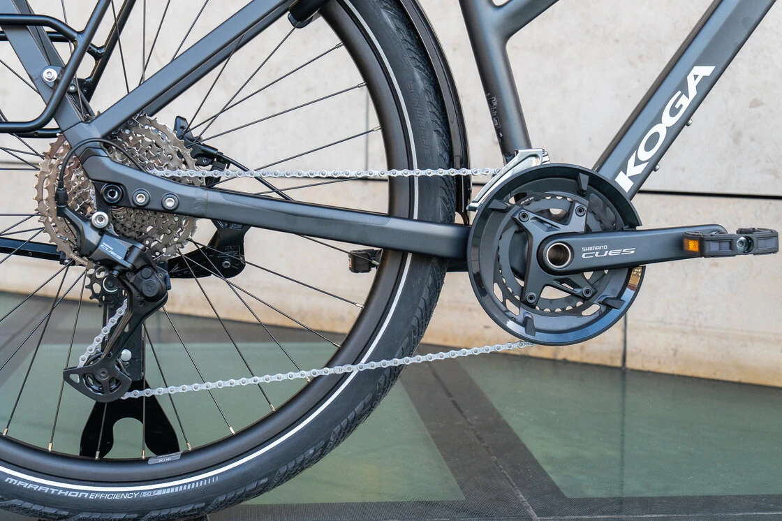 Rower turystyczny KOGA WorldTraveller Unisex Off Black Mat