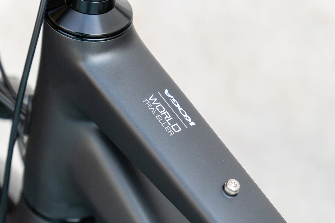 Rower turystyczny KOGA WorldTraveller Unisex Off Black Mat