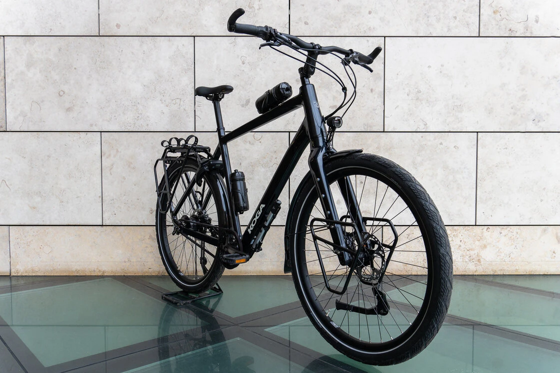 Rower turystyczny na pasku KOGA WorldTraveller Rohloff Męski Graphite Black Shiny 54