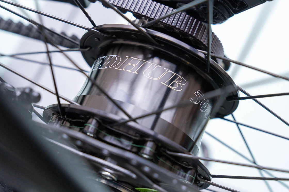 Rower turystyczny na pasku KOGA WorldTraveller Rohloff Męski Graphite Black Shiny 54