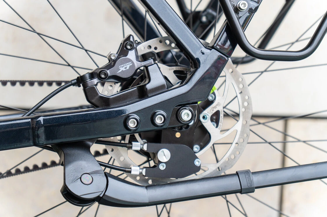 Rower turystyczny na pasku KOGA WorldTraveller Rohloff Męski Graphite Black Shiny 54