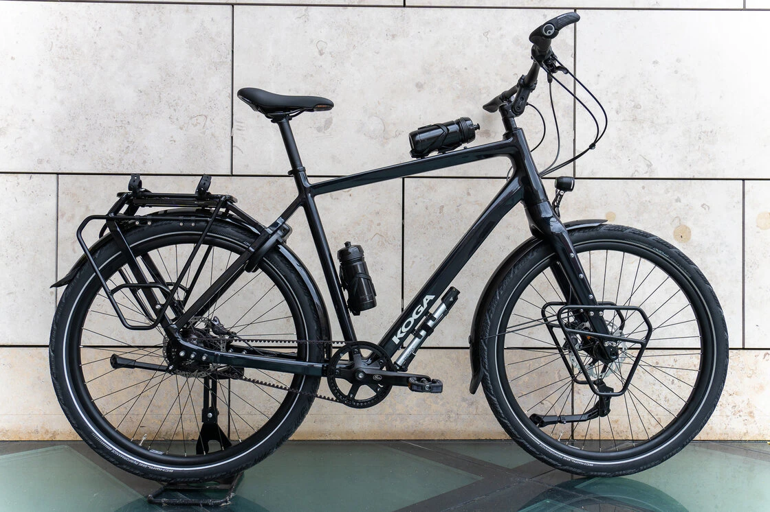 Rower turystyczny na pasku KOGA WorldTraveller Rohloff Męski Graphite Black Shiny 58