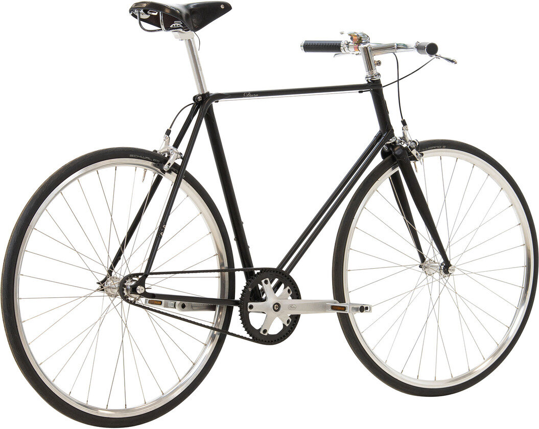 Rower Viva Duro Single Speed na pasku  Black
