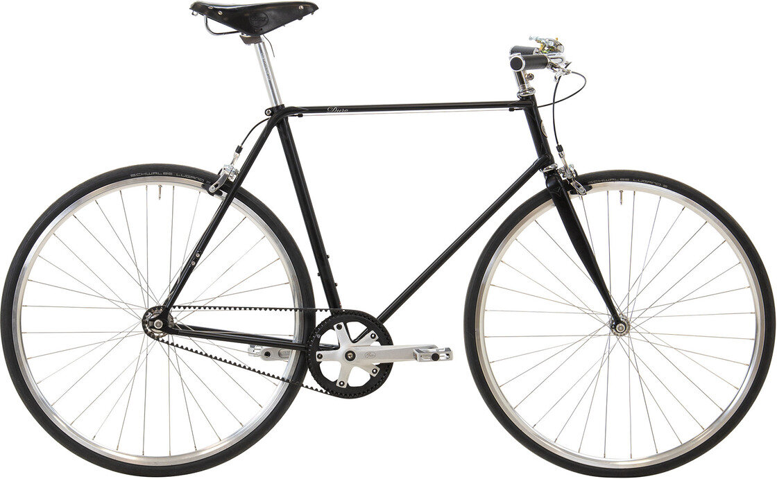 Rower Viva Duro Single Speed na pasku  Black