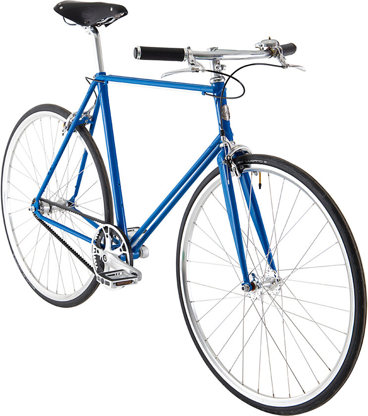 Rower Viva Duro Single Speed na pasku  Blue