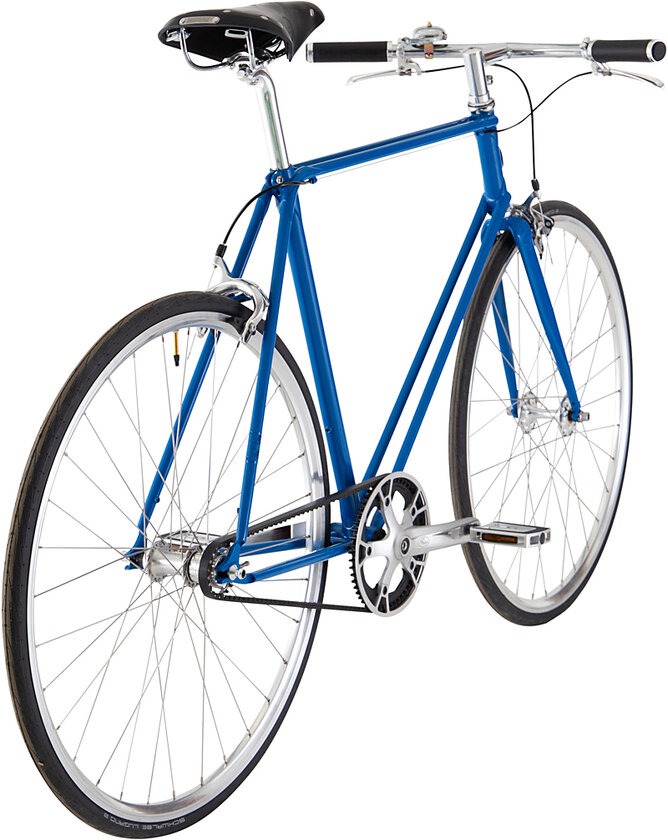 Rower Viva Duro Single Speed na pasku  Blue