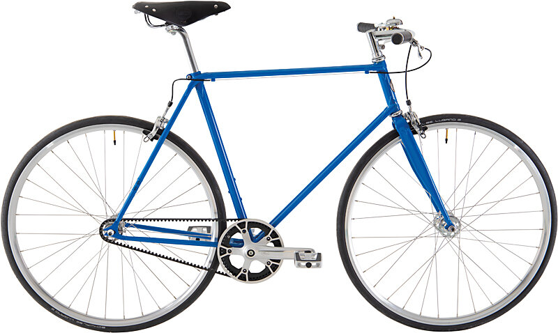 Rower Viva Duro Single Speed na pasku  Blue