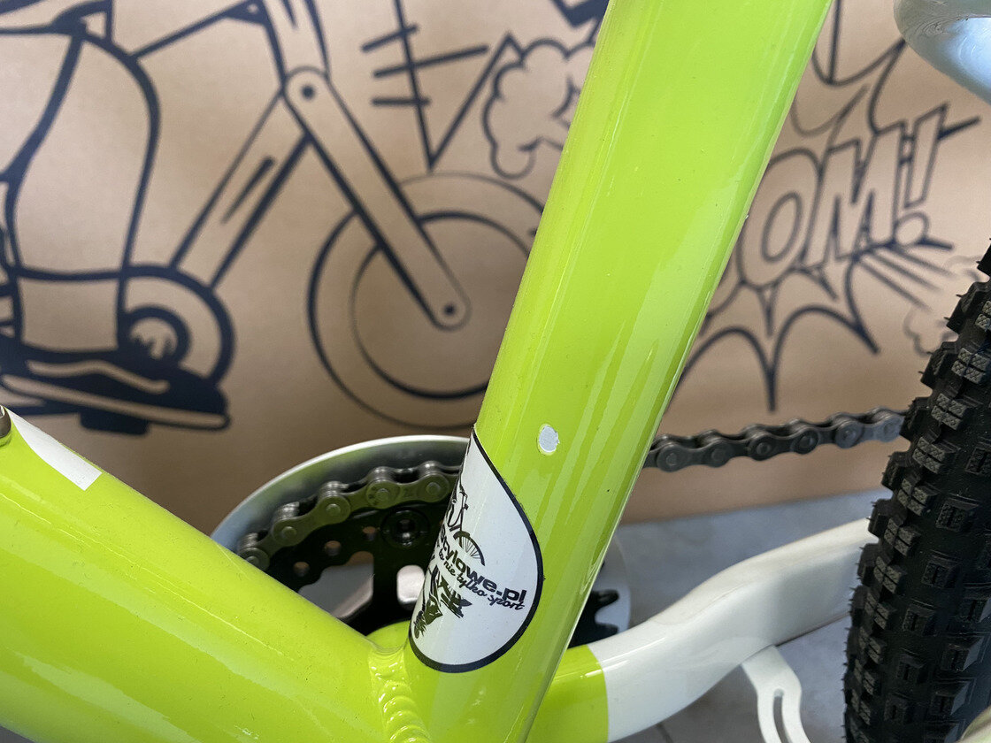 Rower Woom 4 Lime OUTLET